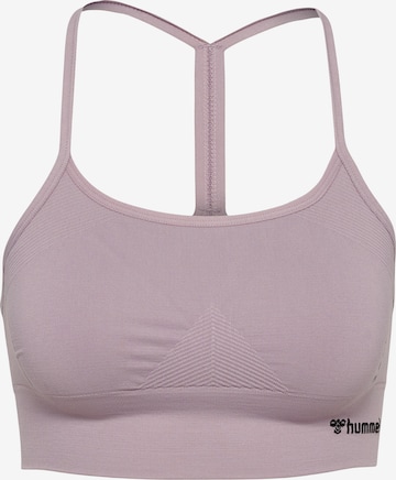 Hummel Sports bra 'TIFFY' in Purple: front