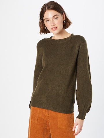 Pull-over 'Perla' PIECES en vert : devant