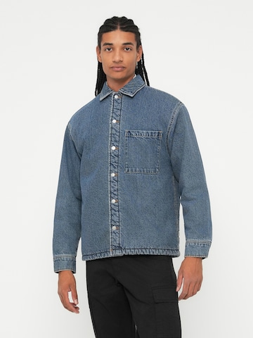 JACK & JONES Between-Season Jacket 'JAMES' in Blue: front