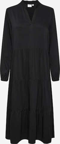 SAINT TROPEZ Shirt Dress 'Edina' in Black: front