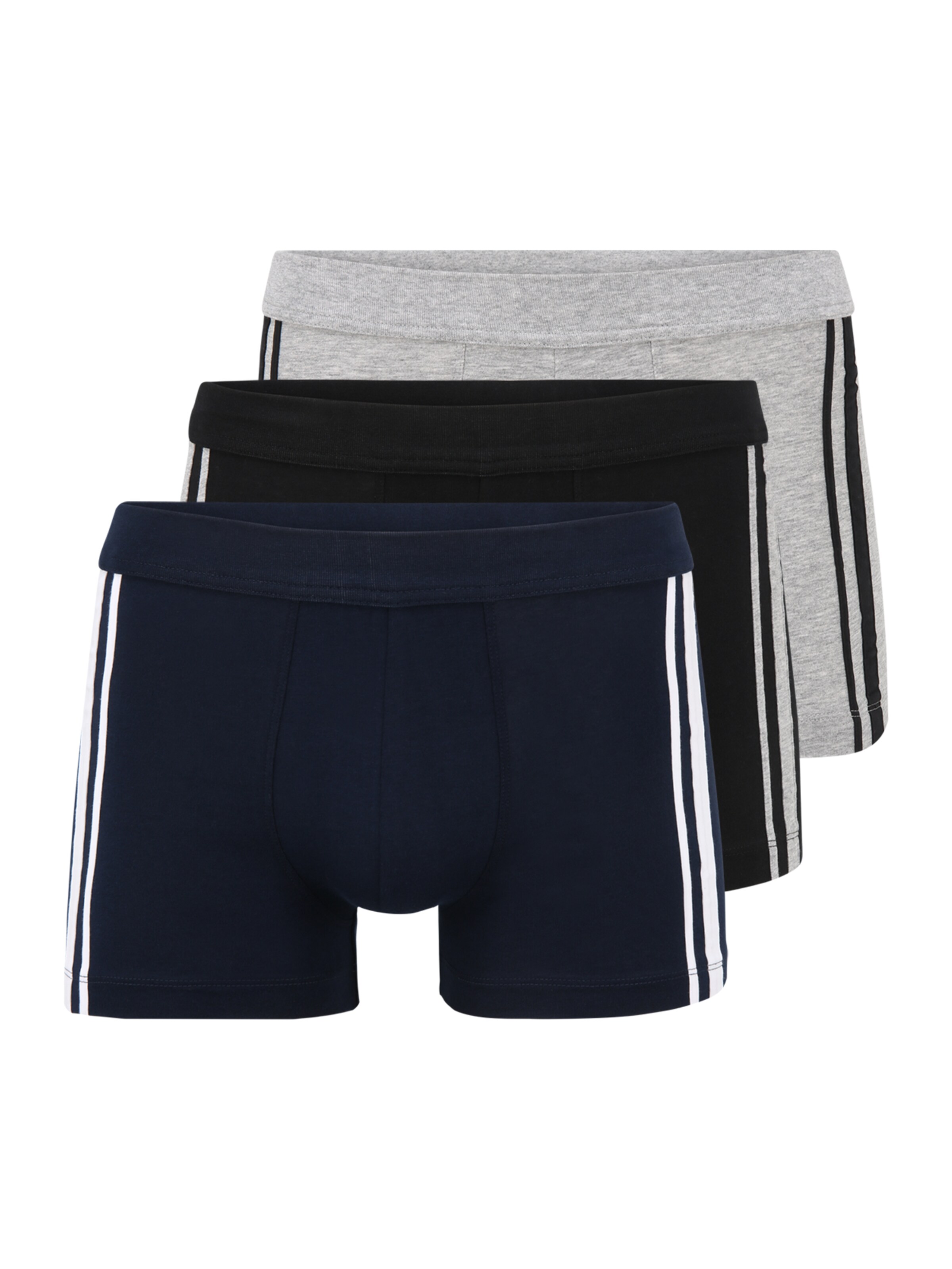 SCHIESSER - Calzoncillo boxer en azul: frente