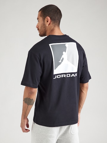 Jordan Тениска в черно: отпред