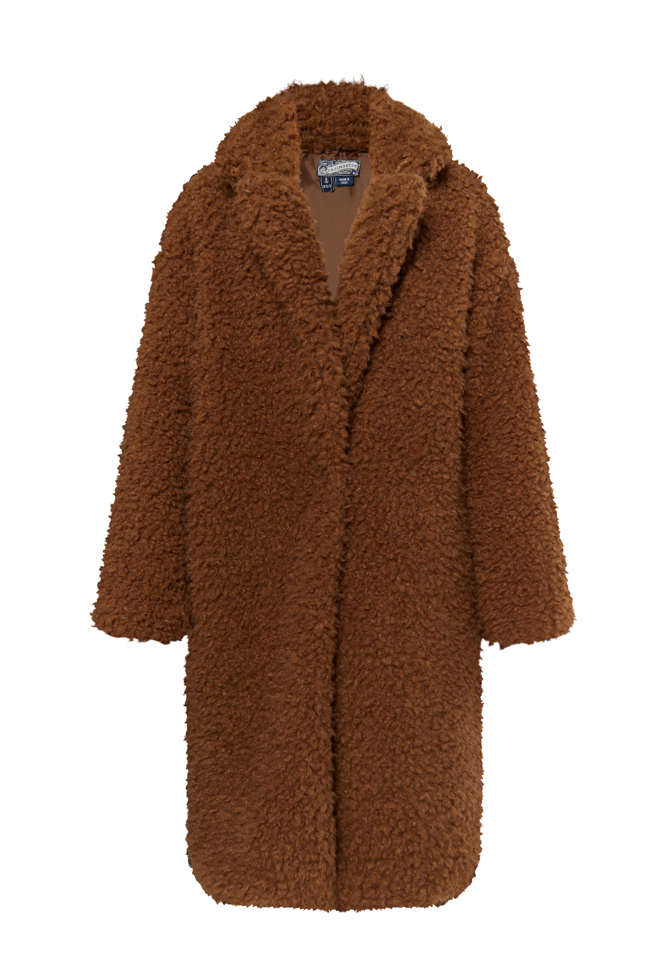 Cappotto invernale di DreiMaster Vintage in marrone: frontale