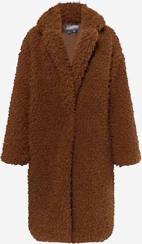 DreiMaster Vintage Winter coat in Brown: front