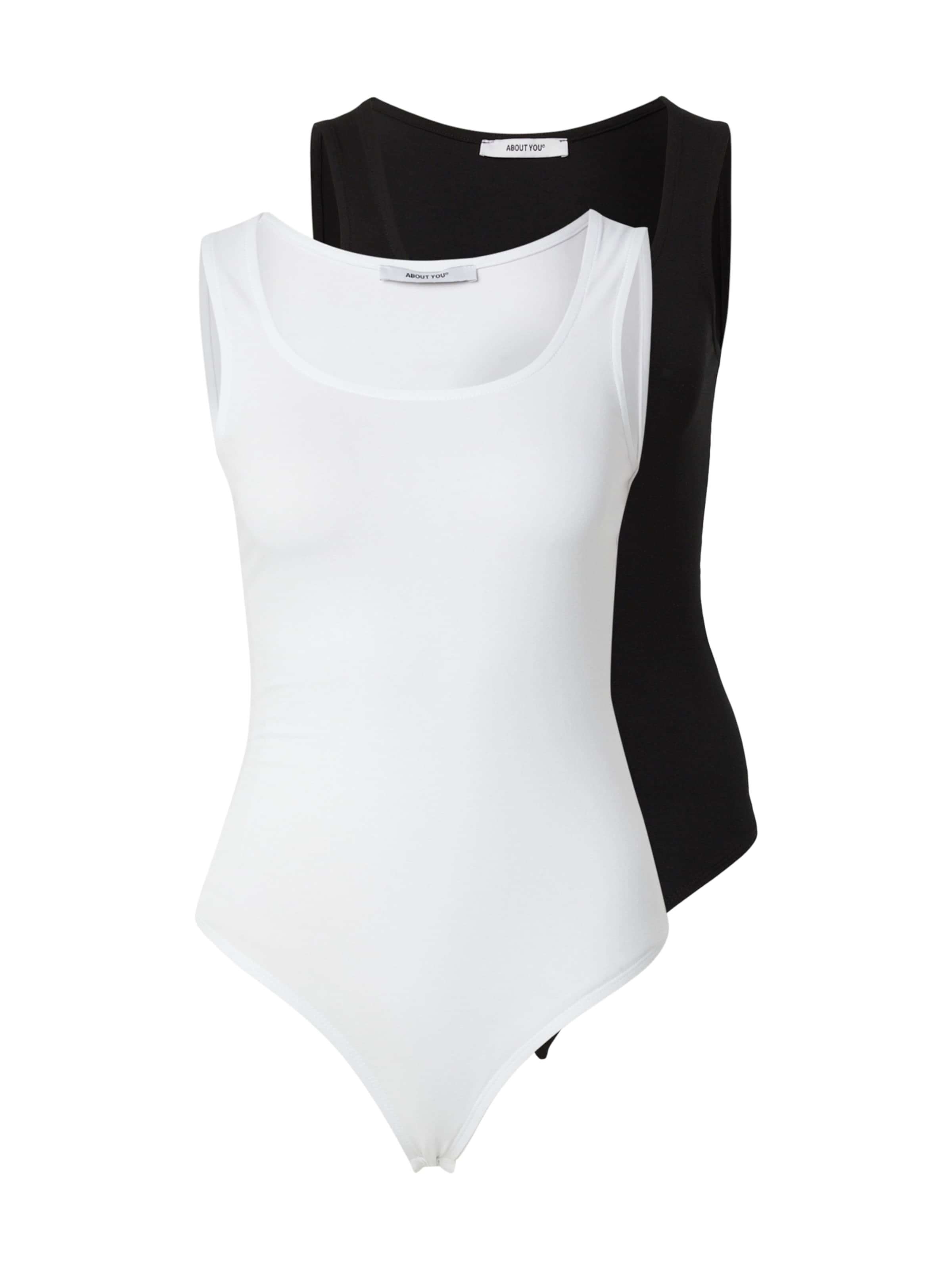 ABOUT YOU Bodisärk 'Malin', värv must: eest vaates