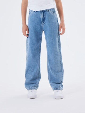 Loosefit Jean 'Ryan' NAME IT en bleu : devant