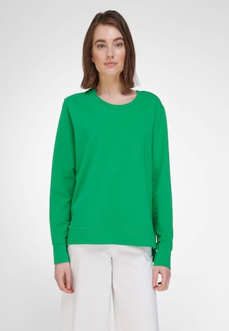 Peter Hahn Sweatshirt in Green: front