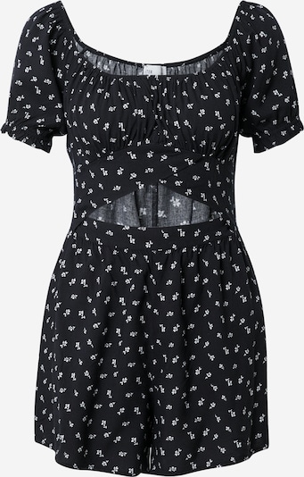HOLLISTER Гащеризон 'ROMPER' в черно / бяло, Преглед на продукта