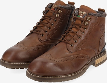 Bottines à lacets 'Tocchetto' PANTOFOLA D'ORO en marron