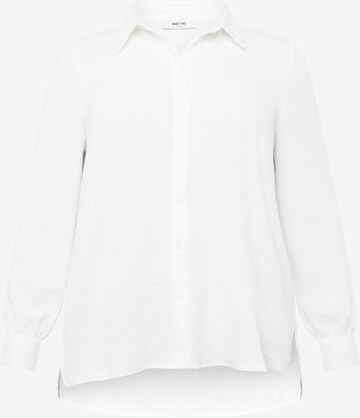 Camicia da donna 'Frederike' di ABOUT YOU Curvy in bianco: frontale