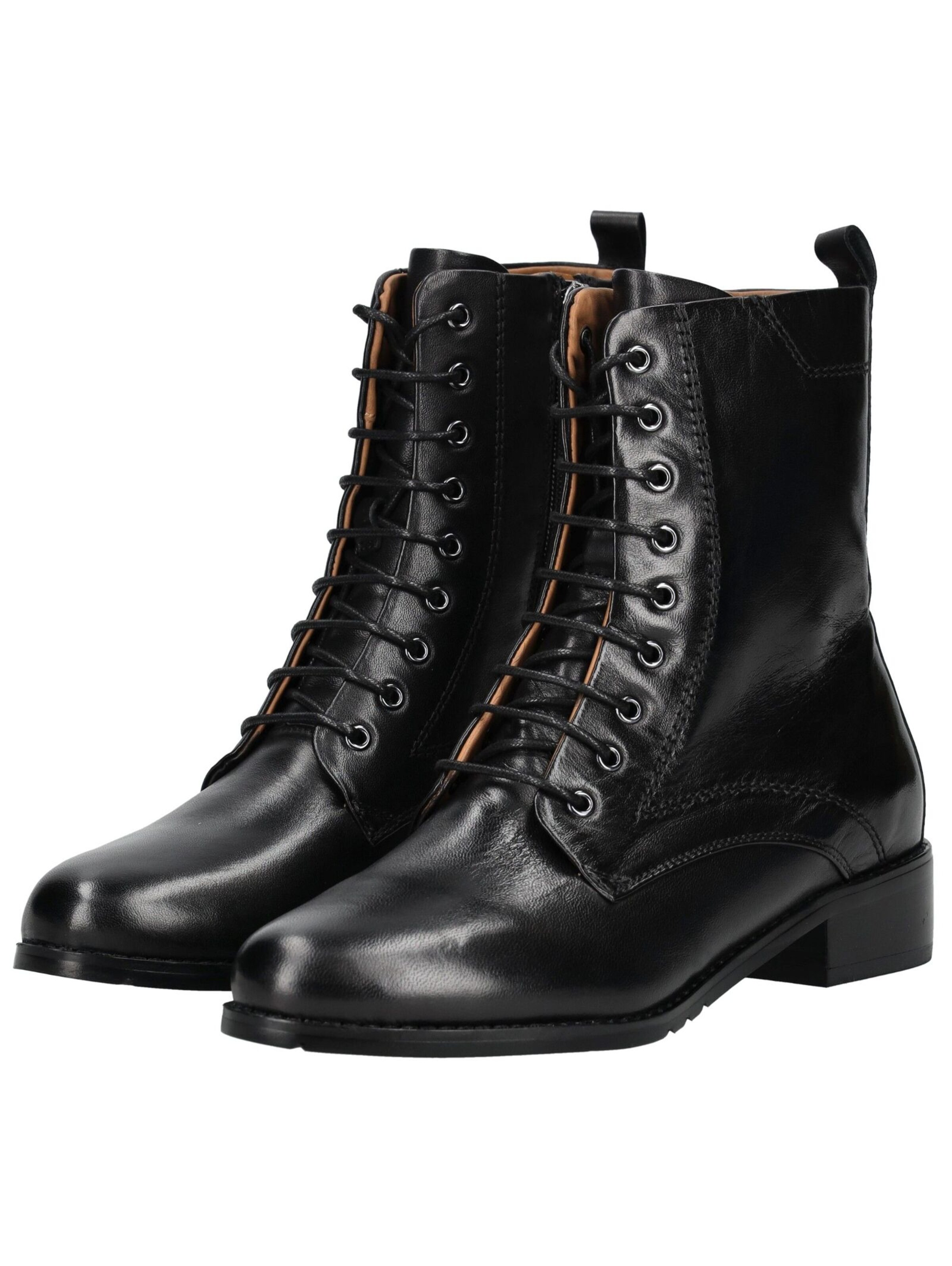 Bottines à lacets Everybody en noir