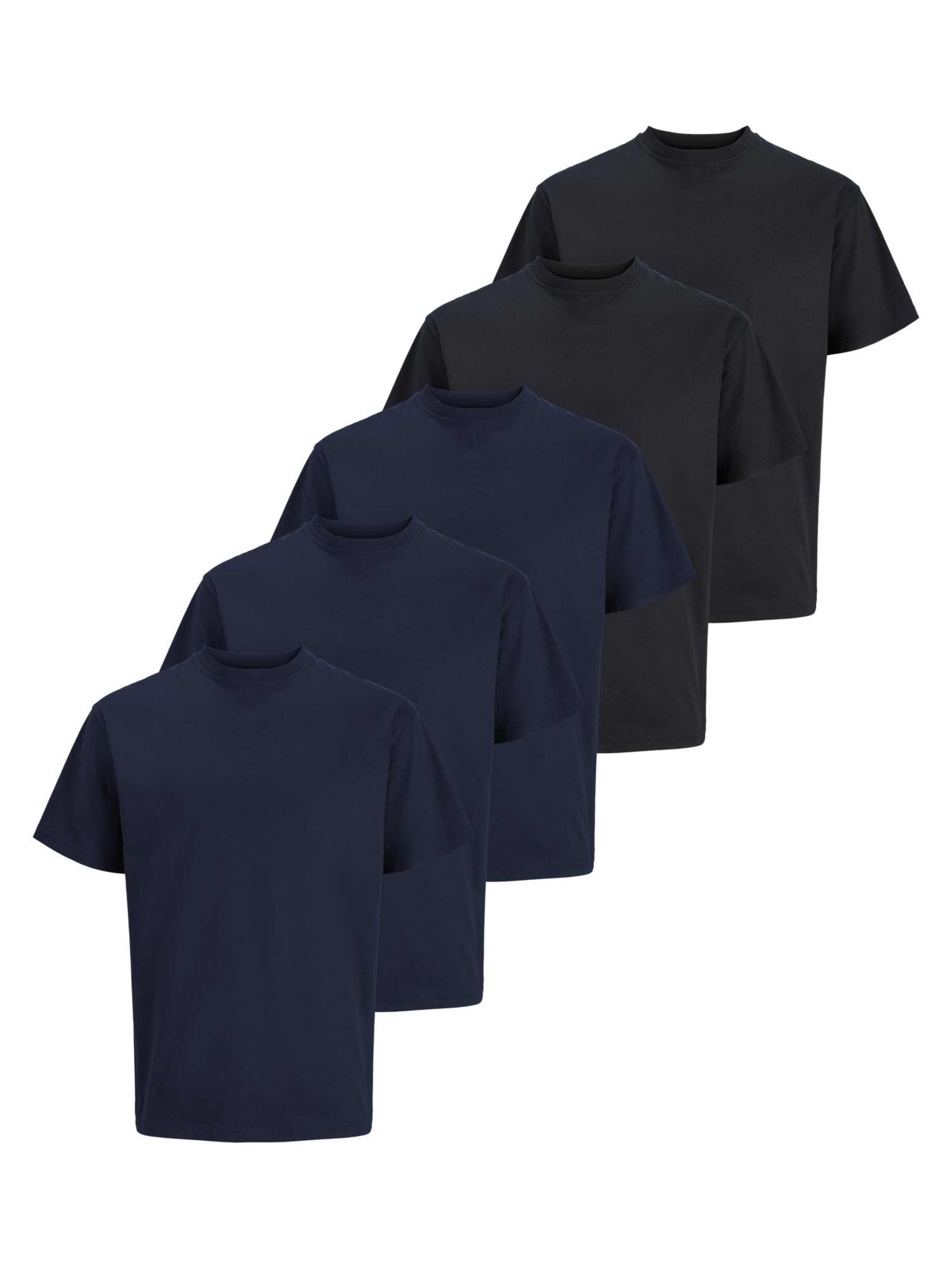 JACK & JONES Shirt 'Organic Relaxed' in Blue: front