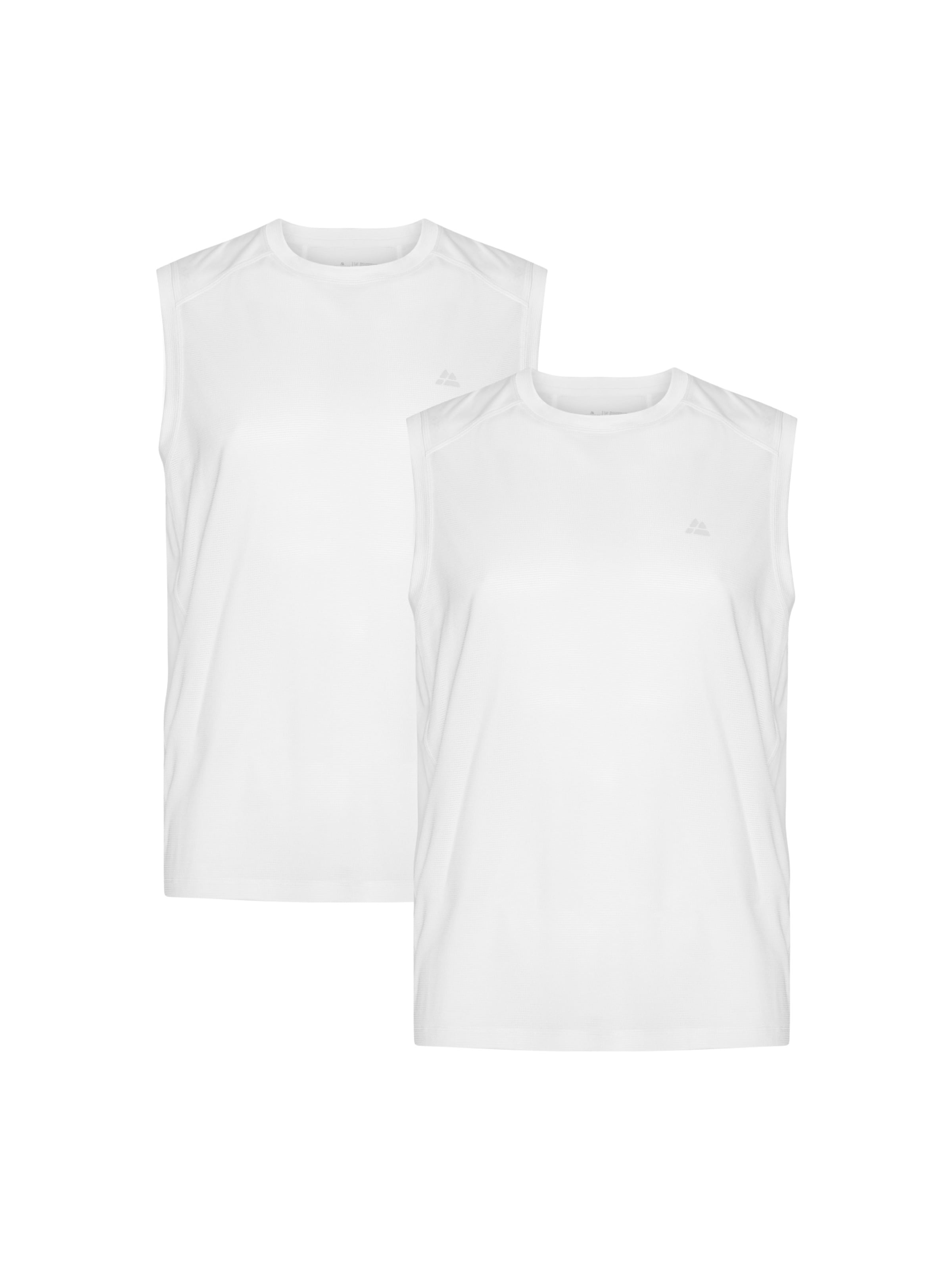 T-Shirt DANISH ENDURANCE en blanc : devant