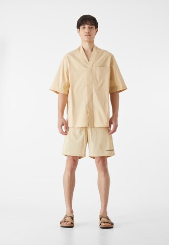 9N1M SENSE Swimming shorts 'Essential' in Brown