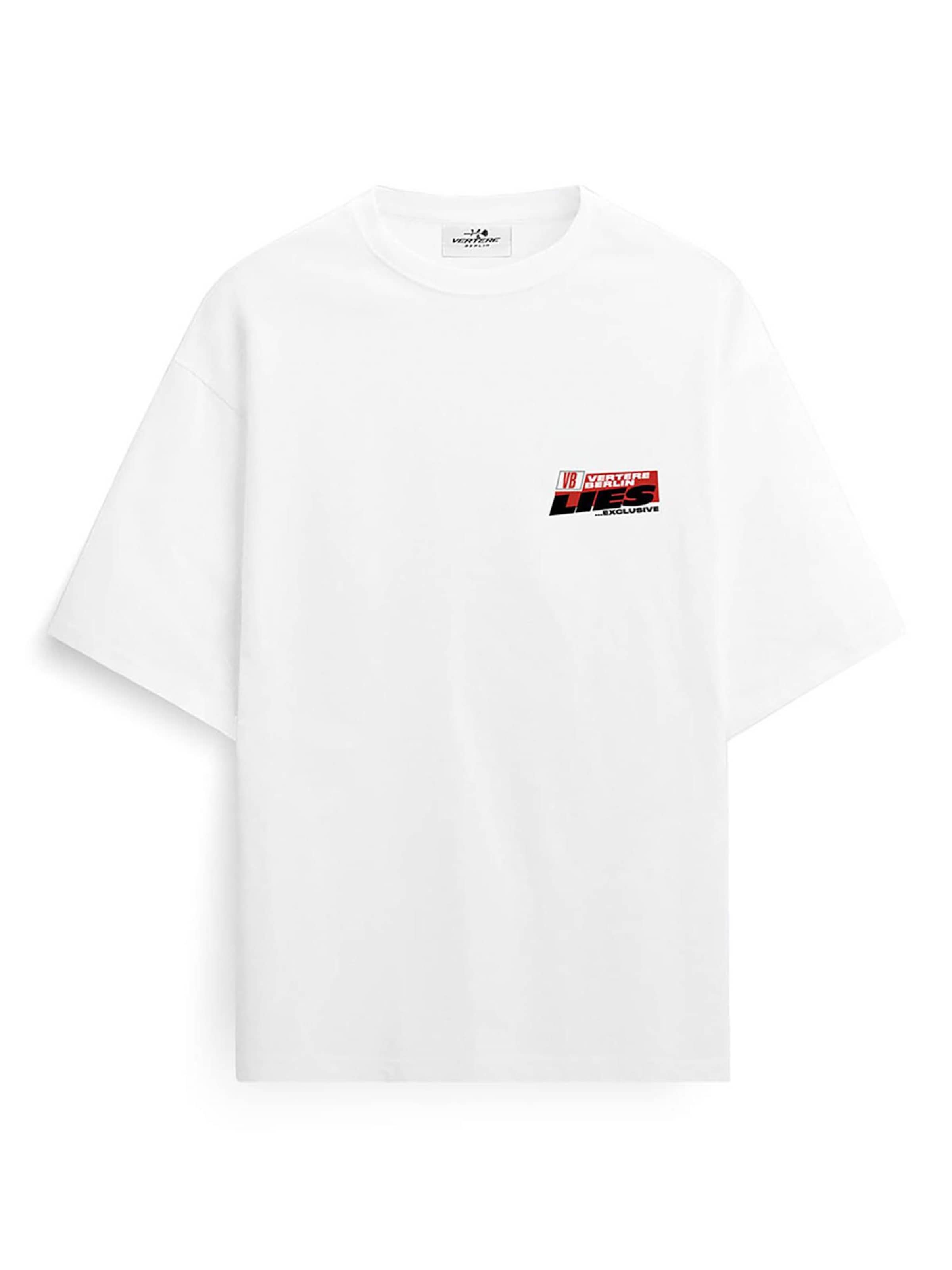 Vertere Berlin Shirt 'Lies' in White: front