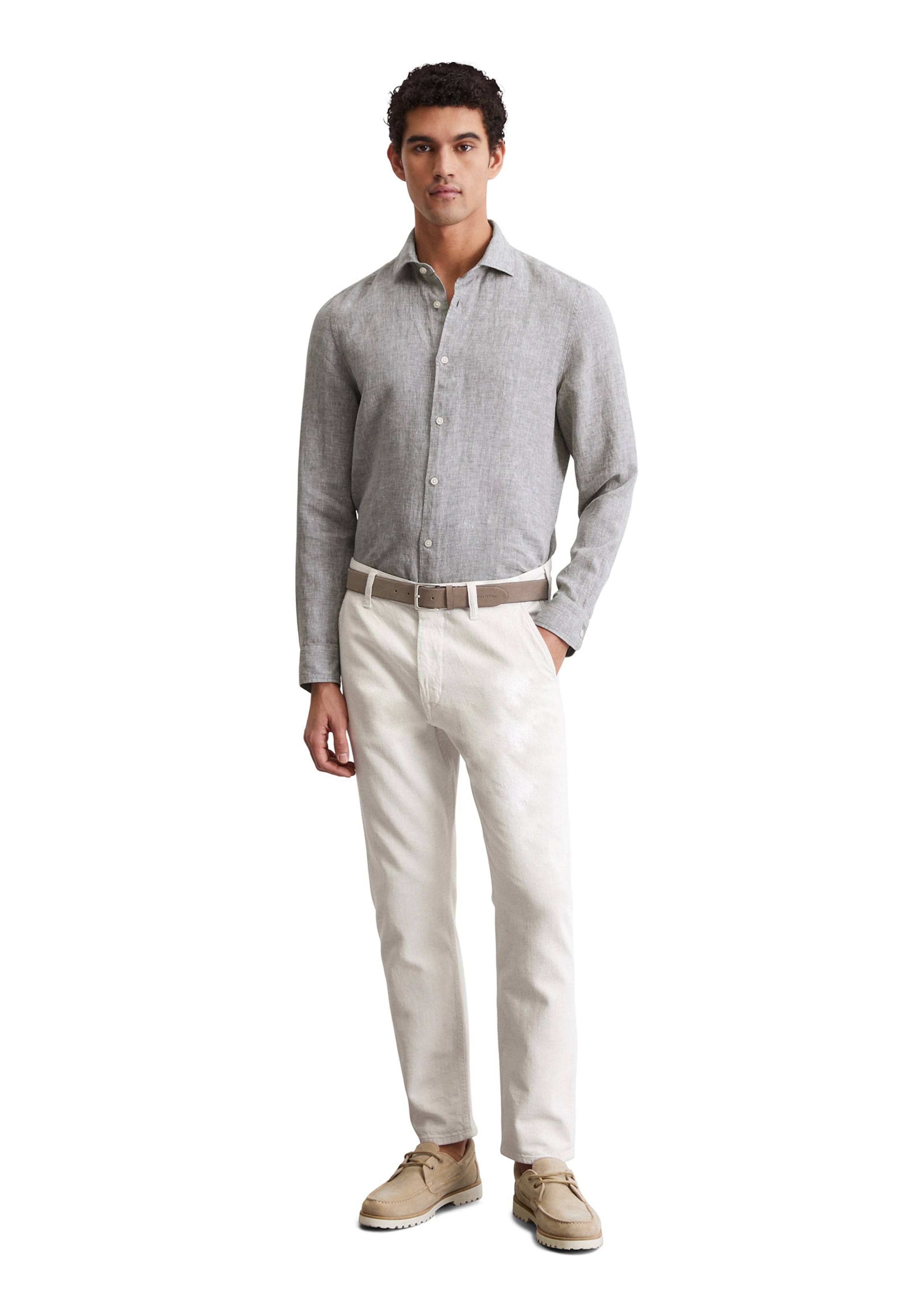 Marc O'Polo Regular Fit Hemd in Grau