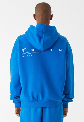 Lost Youth Sweatshirt 'Dove' in Blauw