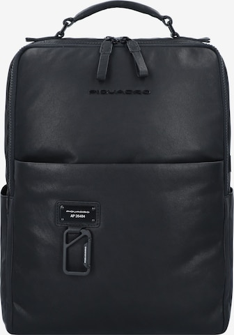 Piquadro Rucksack in Schwarz: predná strana