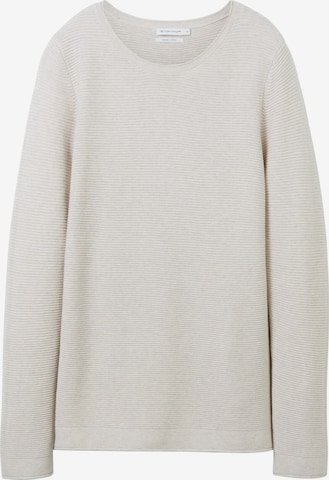 TOM TAILOR Sweter w kolorze beżowy: przód