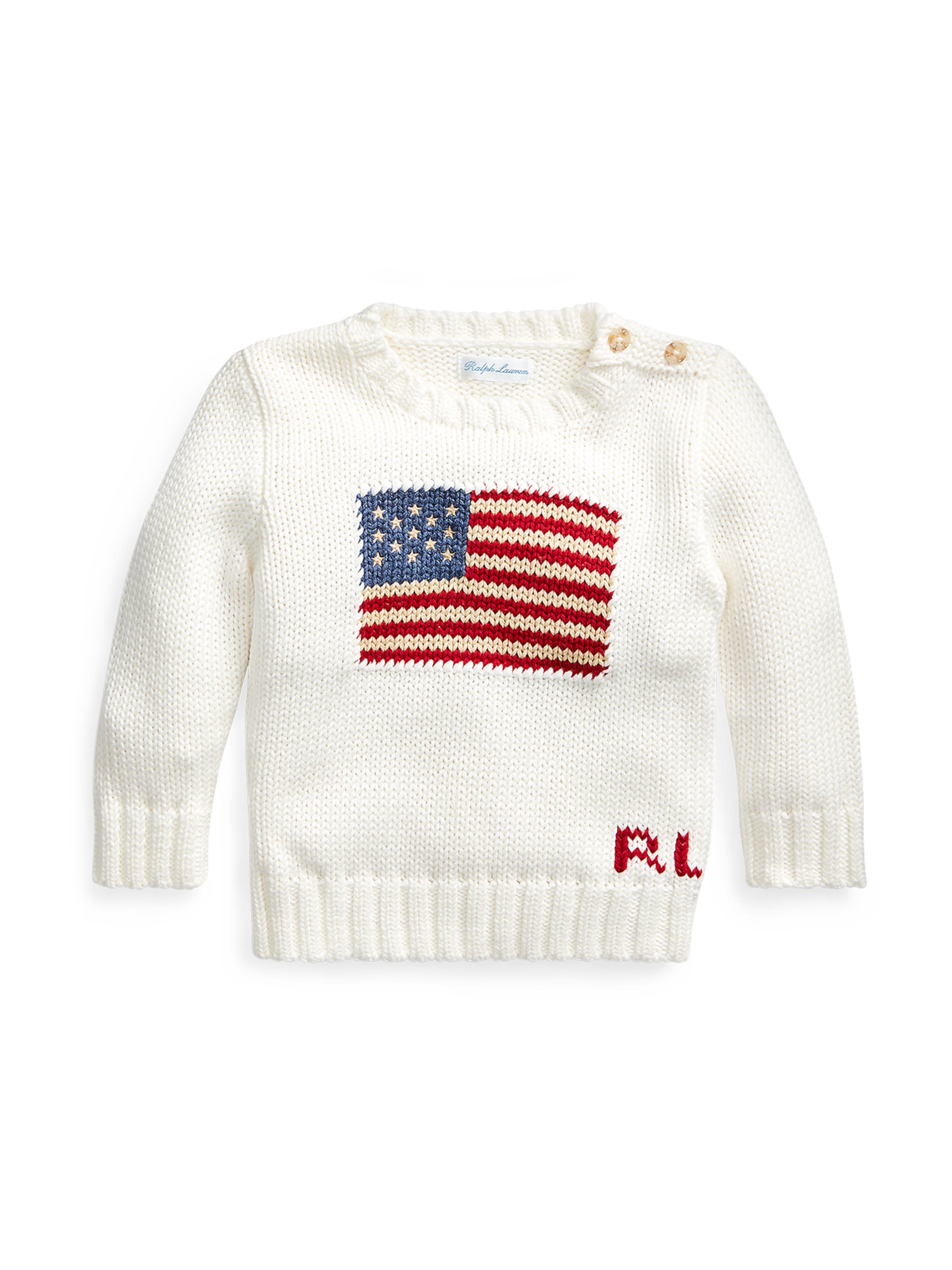 Pullover di Polo Ralph Lauren in bianco: frontale
