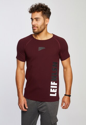 Leif Nelson Shirt in Red