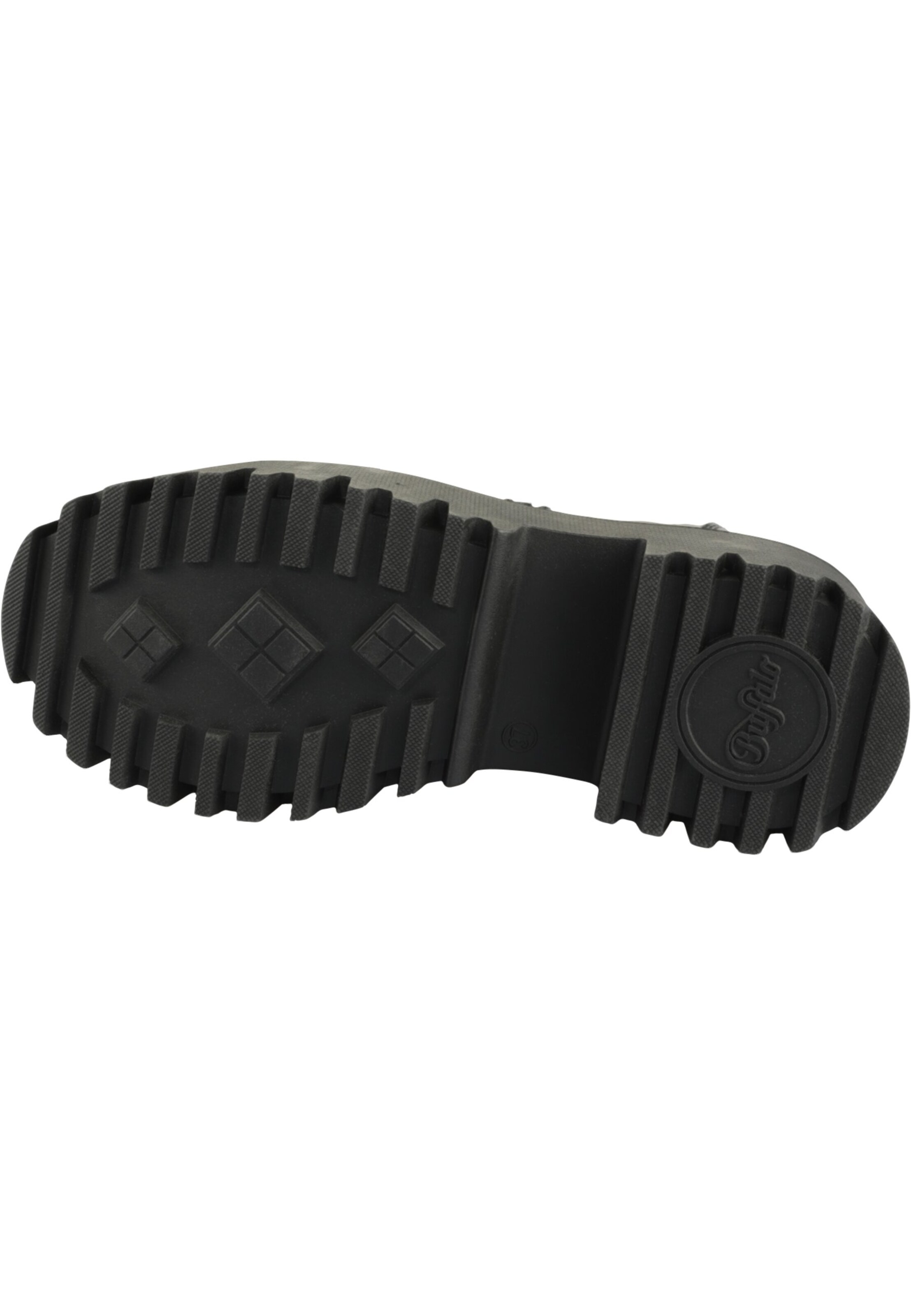 BUFFALO - Sapato Slip-on 'Aspen' em preto