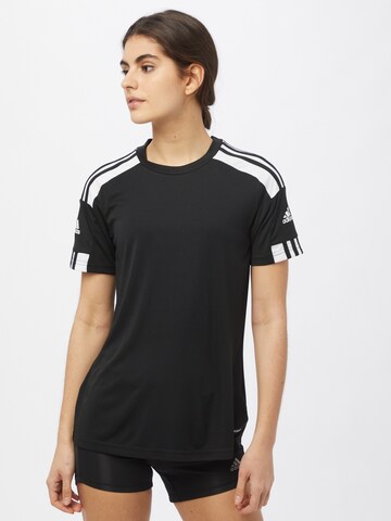 ADIDAS SPORTSWEAR - Camiseta de fútbol 'Squadra 21' en negro: frente