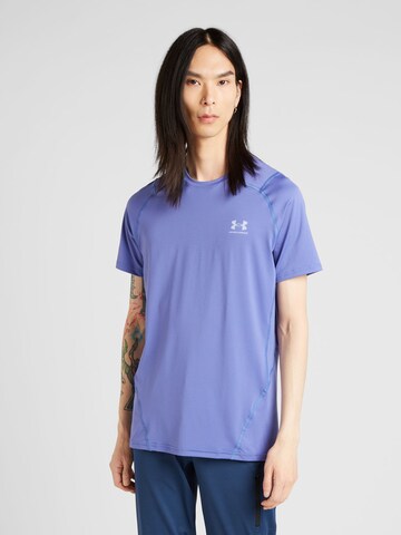 UNDER ARMOUR - Camisa funcionais em roxo: frente