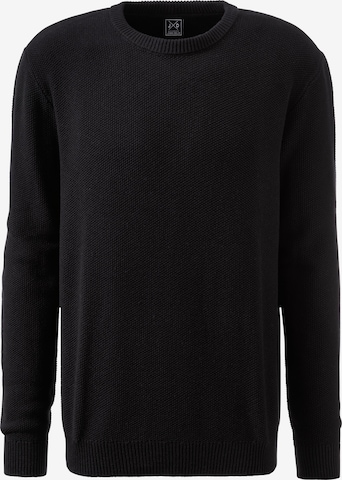 JOHN DEVINPulover - crna boja: prednji dio