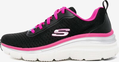 SKECHERS Sneaker low in pink / schwarz / weiß, Produktansicht