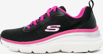 SKECHERS Sneakers laag in Zwart: voorkant