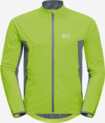 JACK WOLFSKIN Outdoorjas in Groen: voorkant