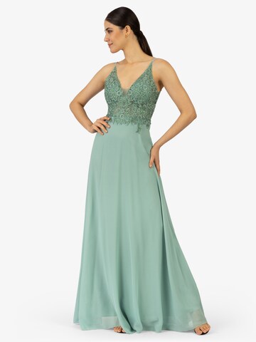 APART Evening Dress in Green: front