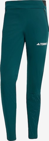 Pantalon de sport 'Xperior' ADIDAS TERREX en vert : devant