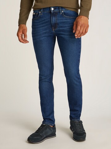 Slimfit Jeans di Calvin Klein Jeans in blu: frontale