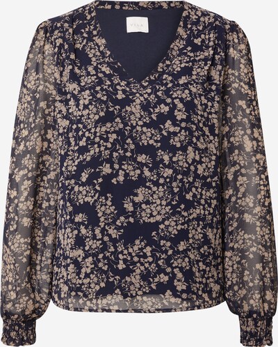 VILA Blouse 'AMIONE' in Dark blue / Brown, Item view