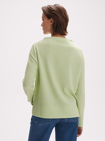 OPUS Sweatshirt 'Gitech' in Groen