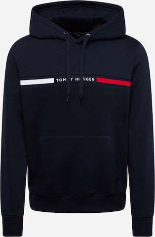 Sweat-shirt TOMMY HILFIGER en bleu : devant