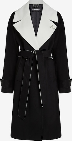 balta Karl Lagerfeld Demisezoninis paltas: priekis