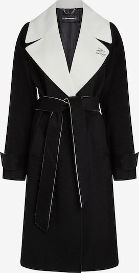 Karl Lagerfeld Prijelazni kaput u crna / bijela, Pregled proizvoda