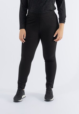 October Slimfit Leggings in Schwarz: predná strana