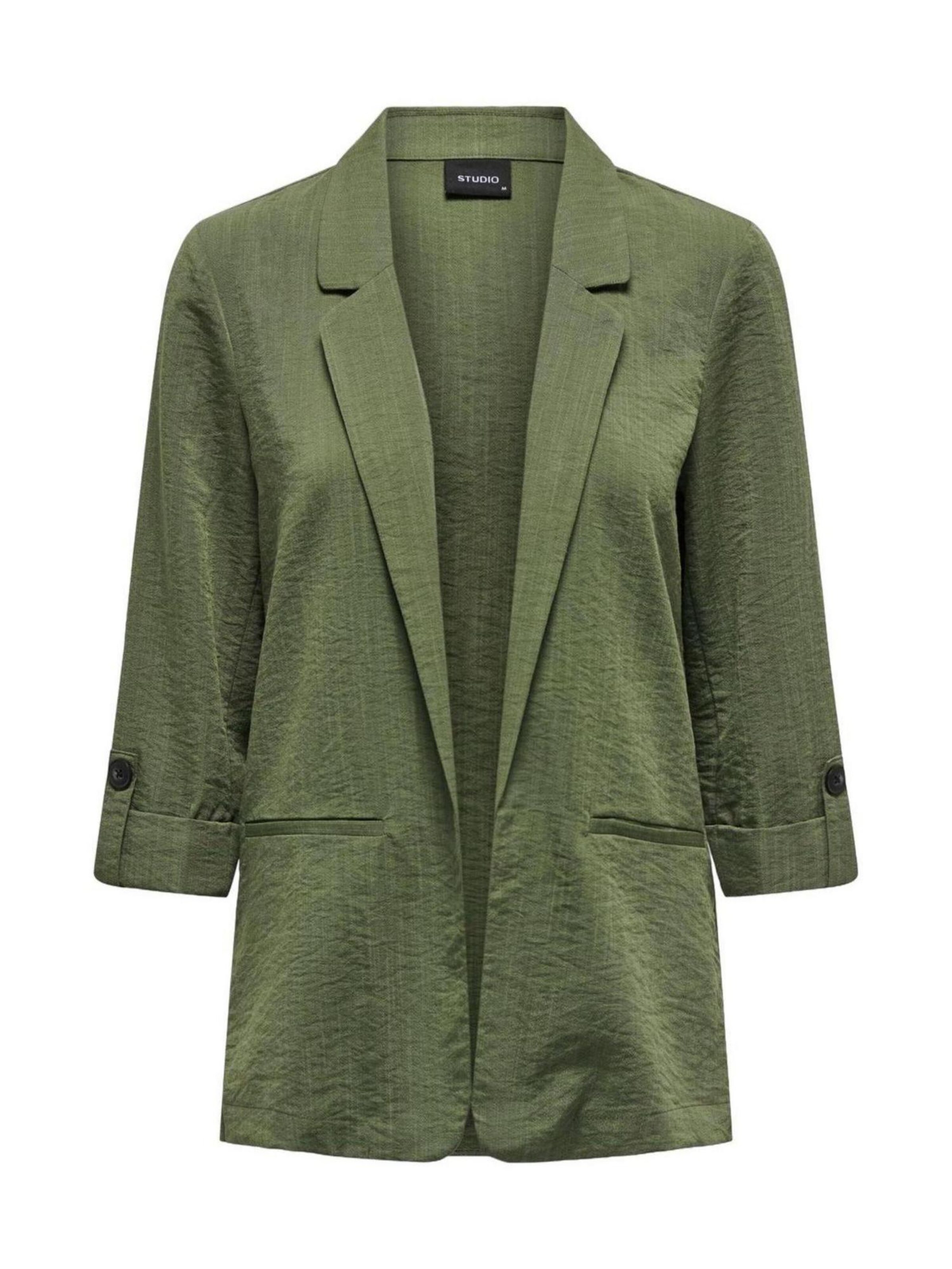 Blazer 'Onlmarsa ¾ Wvn Noos 15308084' di ONLY in verde