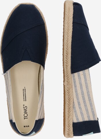 TOMS Espadrilky 'ALPARGATA ROPE' – modrá