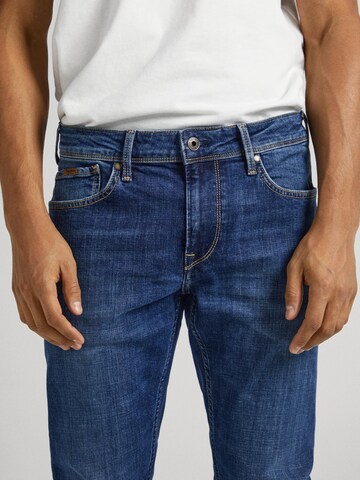 Pepe Jeans - Skinny Vaquero 'FINSBURY' en azul