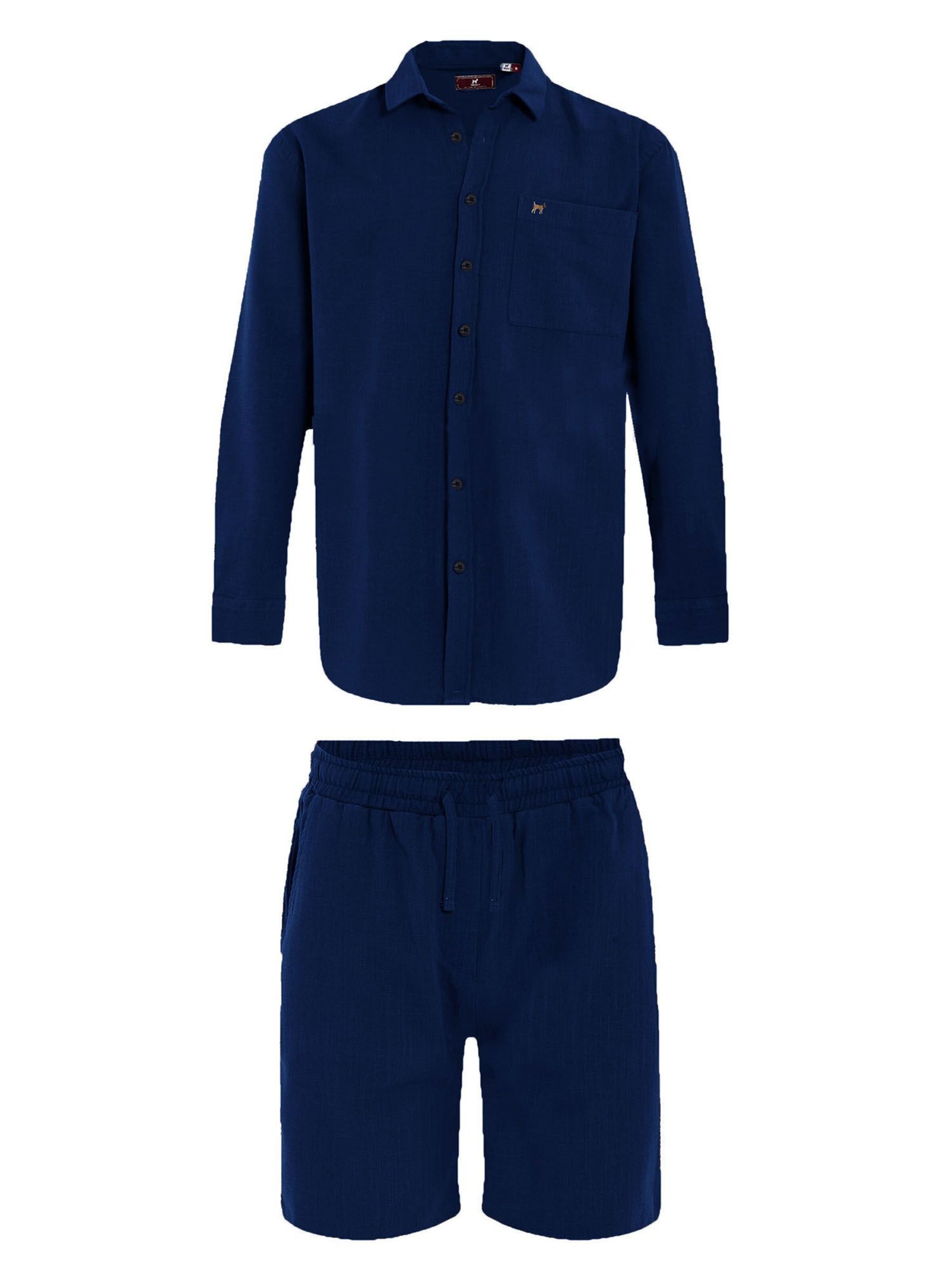 Williot Hjemmedragt i blå: forside