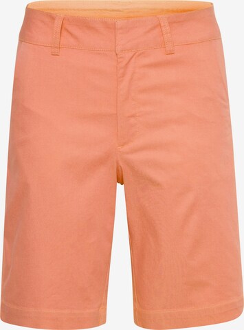 Pantalon 'Alea ' Kaffe en orange : devant