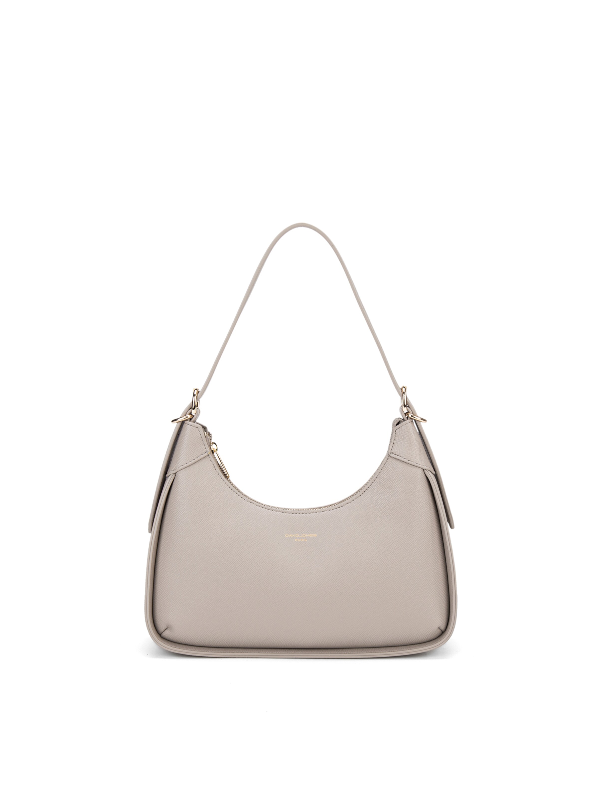 Borsa a spalla 'Borsa a spalla donna pelle vegana PU - Lisandra Elite nera' di David Jones in marrone: frontale