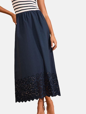 Rochie de la love & roses pe albastru: față