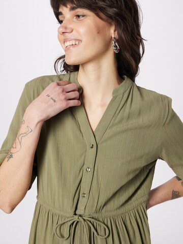 PIECES Shirt Dress 'Otena' in Green