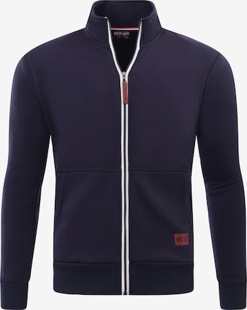 Reslad Sweatjacke 'RS1015' in Blau: Vorderseite